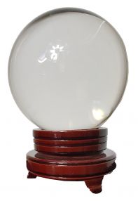 Wunderschöne Glaskugel für Hellseher und Zauberer 10cm Durchmesser