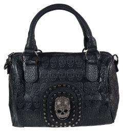 Handtasche Skull Totenkopf 3D -  Bowlingbag