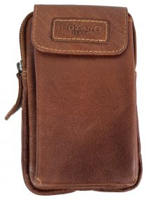 Echt Leder Handy Smartphone Gürteltasche Großformat