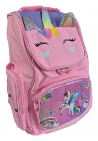 Cooler Rucksack Einhorn - Schulrucksack