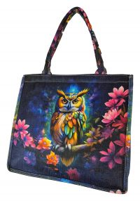 Shoppertasche Eule - Strandtasche Totebag - perfekt für jeden Eulensammler