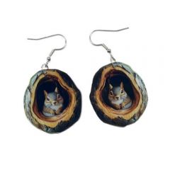 Ohrringe Eichhörnchen - 3D-Druck