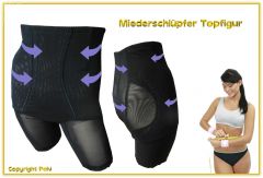 Body Shaper Miederslip Topfigur schwarz