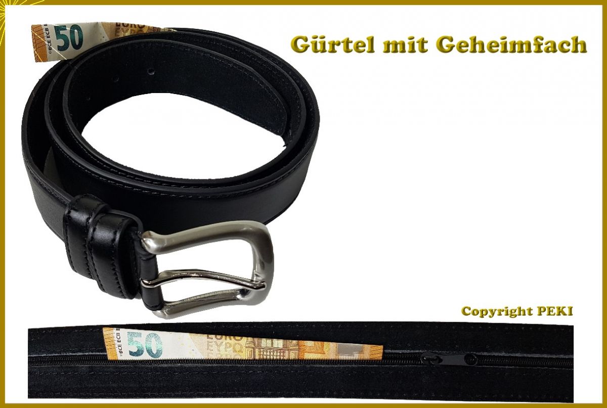 Safe-Gürtel mit Geheimfach