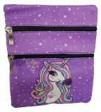 Kinder Einhorn Handtasche Violett