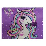 Kinder Einhorn Handtasche Violett