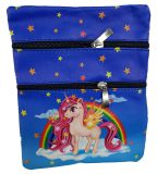 Kinder Einhorn Handtasche Blau