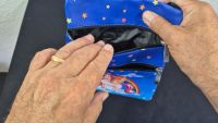 Kinder Einhorn Handtasche Blau