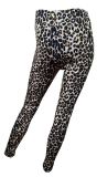 Leopard Sport Leggings Braun