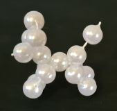 Perlenkette für Figuren  von PEKI - Hunde aus Perlen anstatt aus Ballons formen