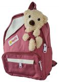 Kinder Rucksack Teddybär Altrosa