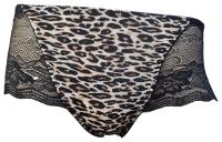 Panty Leopard aus Spitze