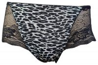 Panty Leopard aus Spitze