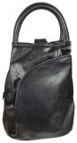 Designer Rucksack Handtasche Elegance Schwarz