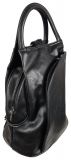 Designer Rucksack Handtasche Elegance Schwarz