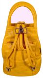 Designer Rucksack Handtasche Elegance Sonnengelb