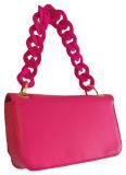 Handtasche Neonpink Clutch - Abendtasche