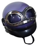 Designer Handtasche Motorradhelm Violett