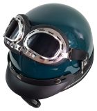 Designer Handtasche Motorradhelm Grün