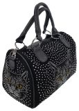 Handtasche Katze Bowlingbag Strass