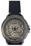 Armbanduhr Skull Totenkopf Silber
