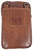 Echt Leder Handy Smartphone Gürteltasche Großformat