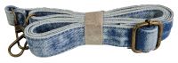 Designer Handtasche Echte Jeans Hellblau