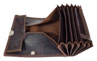 Echt Leder Profi Kellnergeldbeutel mit Gürteltasche Natura