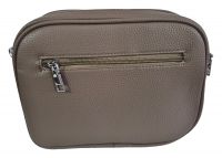 Clutch Handtasche Katze Strass Braun