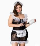 Zimmermädchen Cosplay Kostüm Room Service L/XL - 5-teilig