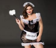 Zimmermädchen Cosplay Kostüm Room Service L/XL - 5-teilig