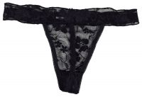 Zauberhaft süße Stringtangas mit Spitze - 12-Stück-Paket verschiedenfarbig sortiert