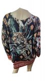 Tunika Shirt Bluse Leopard im Dschungel