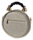 Designer Handtasche mit echter Uhr Espresso