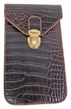 Noble multifunktionale Gürteltasche Krokodil für Handy - Smartphone
