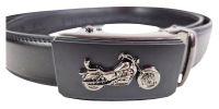 Echt Leder Designer Gürtel Motorrad