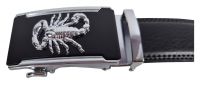 Echt Leder Designer Gürtel Sternzeichen Skorpion