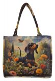 Shoppertasche Dackel - Strandtasche Totebag - perfekt für jeden Hundebesitzer