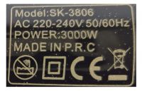 Profi Haarfön 3000 Watt - der hat richtig Power - 2 Diffusor