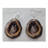 Ohrringe Eichhörnchen - 3D-Druck