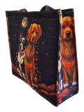 Shoppertasche Süßes Hundepaar Ich liebe Dich - Strandtasche Totebag - perfektes Geschenk für jeden Hundebesitzer