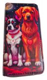 Damen Geldbeutel Hundepaar Ich liebe Dich - perfektes Geschenk für jeden Hundebesitzer