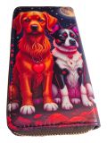 Damen Geldbeutel Hundepaar Ich liebe Dich - perfektes Geschenk für jeden Hundebesitzer