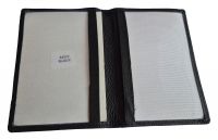 Echt Leder Hülle Etui für Ihre Reisedokumente - die Größe passt exakt zum aktuellen deutschen Pass