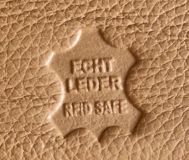 Echt Leder Hülle Etui für Ihre Reisedokumente Braun - die Größe passt exakt zum aktuellen deutschen Pass