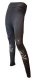 Leggings Skull Totenkopf Strass
