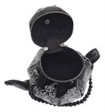 Designer Crossbody Handtasche Teekanne Skull Totenkopf