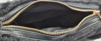 Designer Handtasche Dackel Hund Plüsch Schwarz