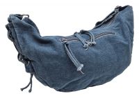 Hobo Handtasche Echte Jeans Blau