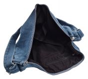 Hobo Handtasche Echte Jeans Blau